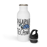 Pharmacy Technician Mascot - Stainless Steel Water Bottle