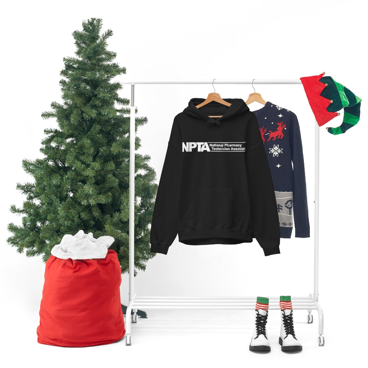 NPTA Wordmark Hooded Sweatshirt