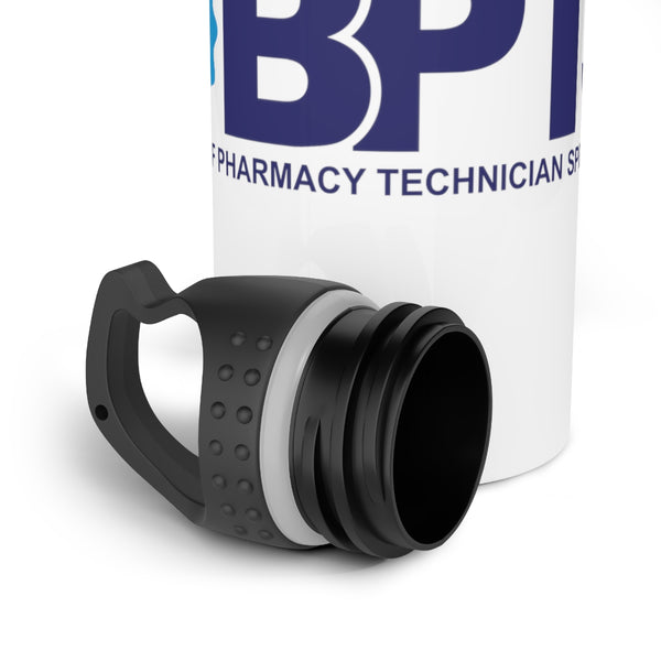 Board Of Pharmacy Technician Specialities - V2 Stainless Steel Water Bottle