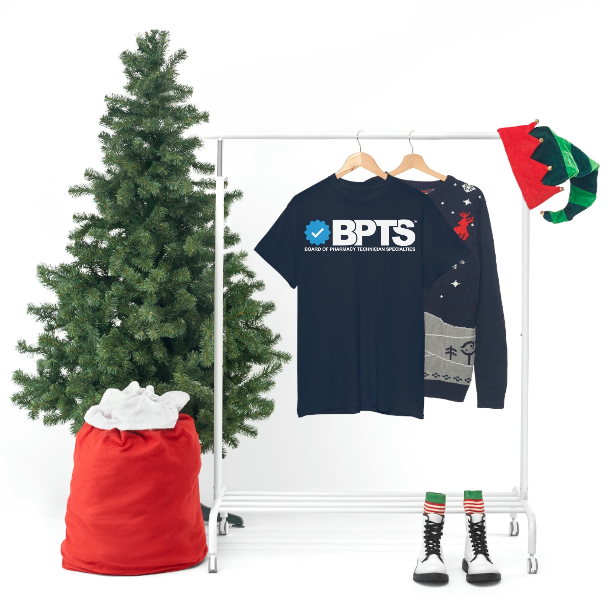 BPTS Wordmark - White Lettering