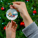 Snow Globe NPTA Mascots Ceramic Ornament