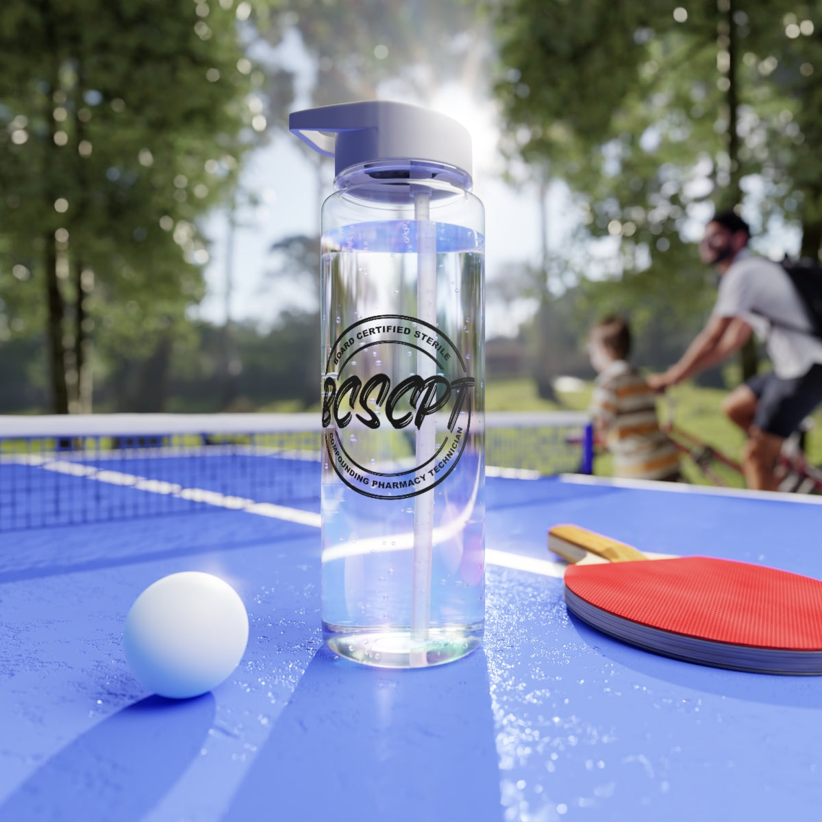 Board Certified Sterile Compounding Pharmacy Technician - V2 Water Bottle