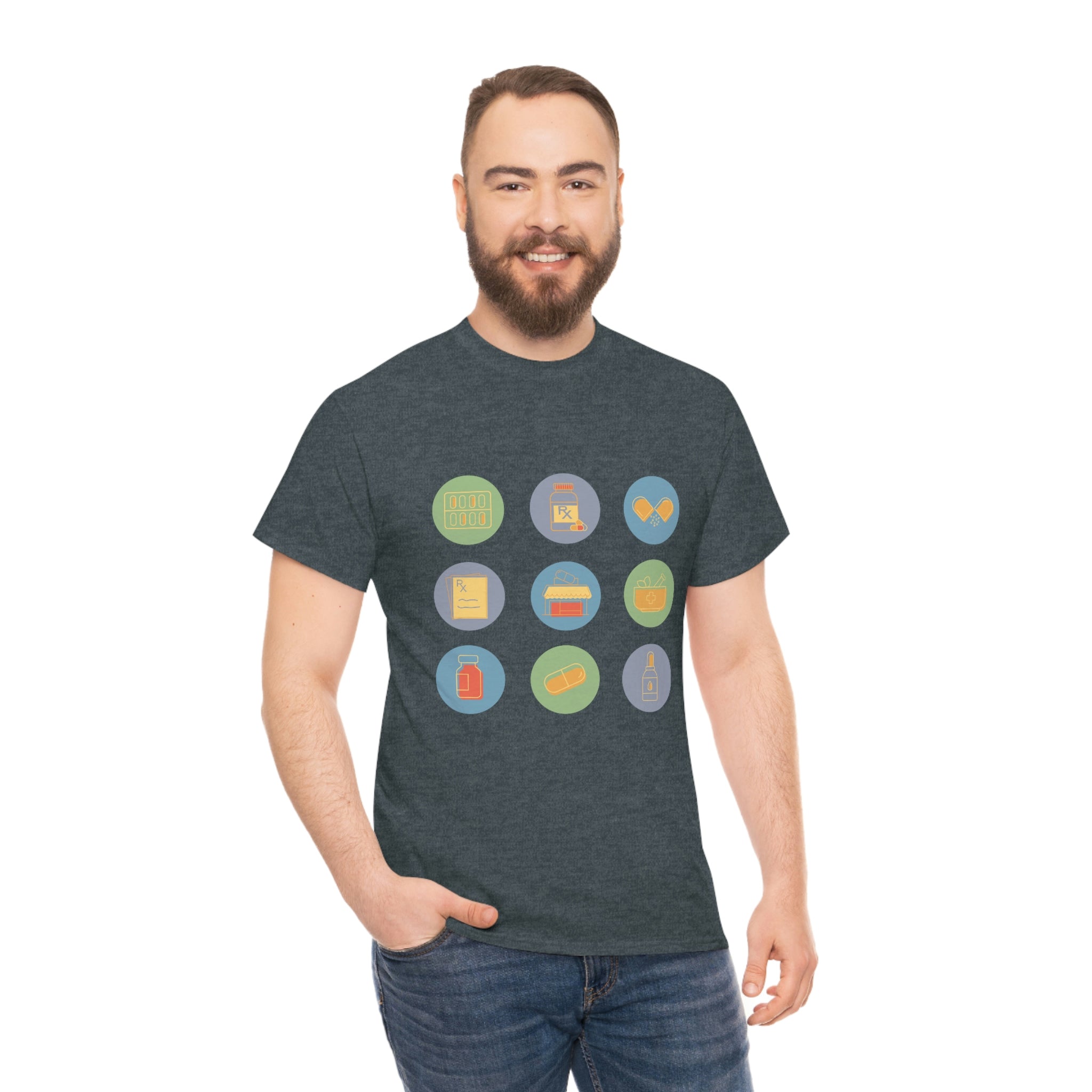 Pharmacy Icons T-Shirt