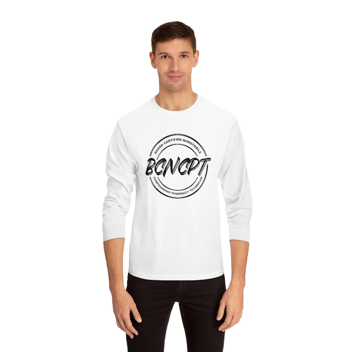BCNCPT - Board Certified Nonsterile Compounding Pharmacy Technician Long Sleeve T-Shirt - v2