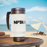 National Pharmacy Technician Association - V2 Travel Mug with Handle, 14oz