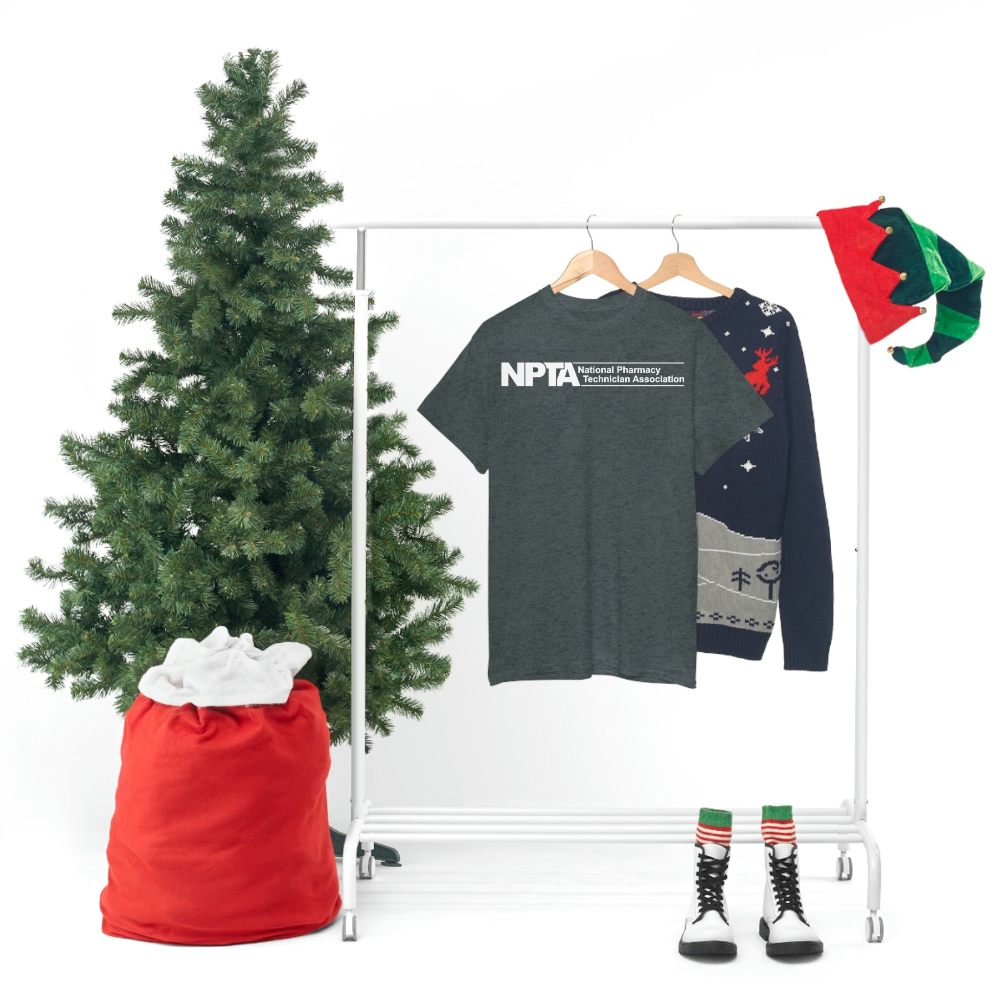 NPTA Wordmark - White lettering