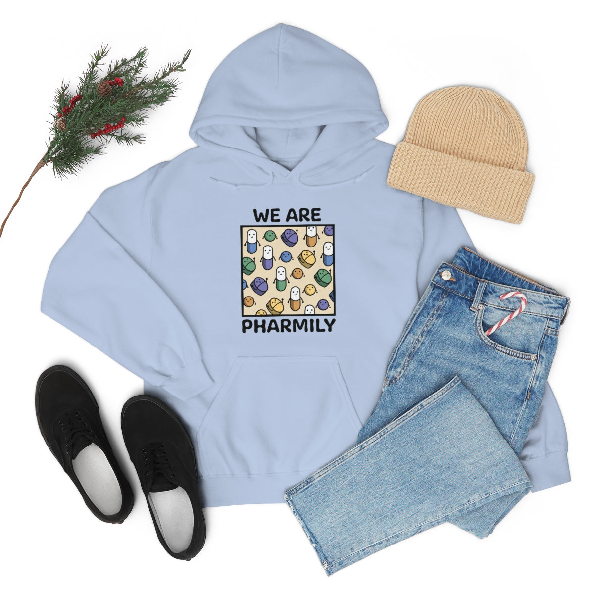 We Are Pharmily Hooded Sweatshirt