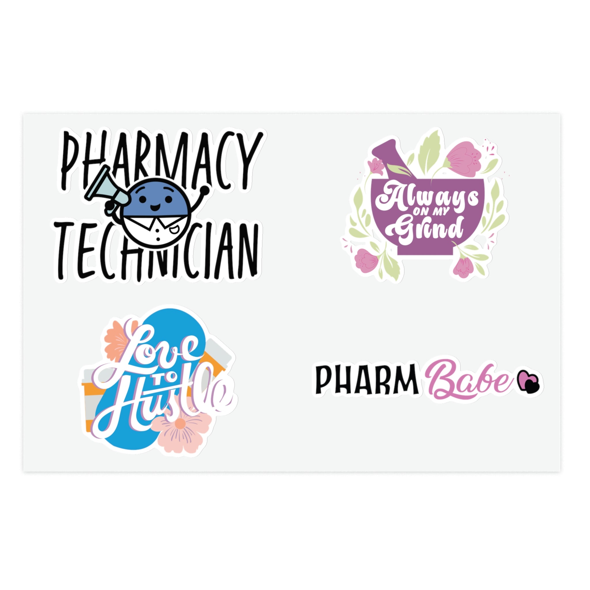 Pharmacy Technician Sticker Pack 1