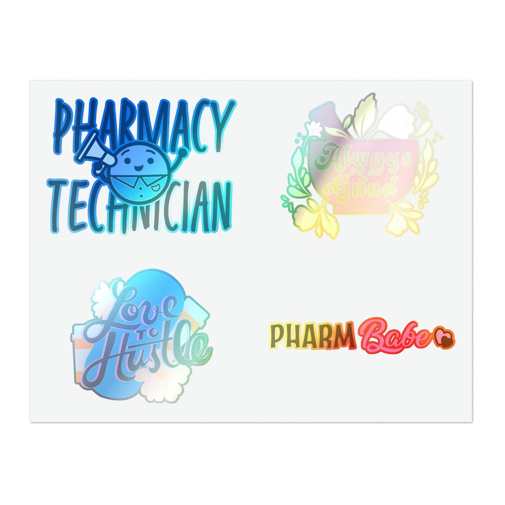 Pharmacy Technician Sticker Pack 1