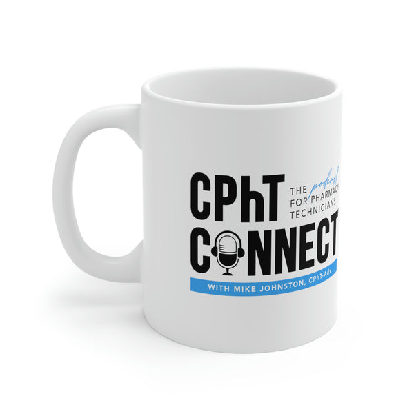 CPhT Connect Podcast Ceramic Mug 11oz