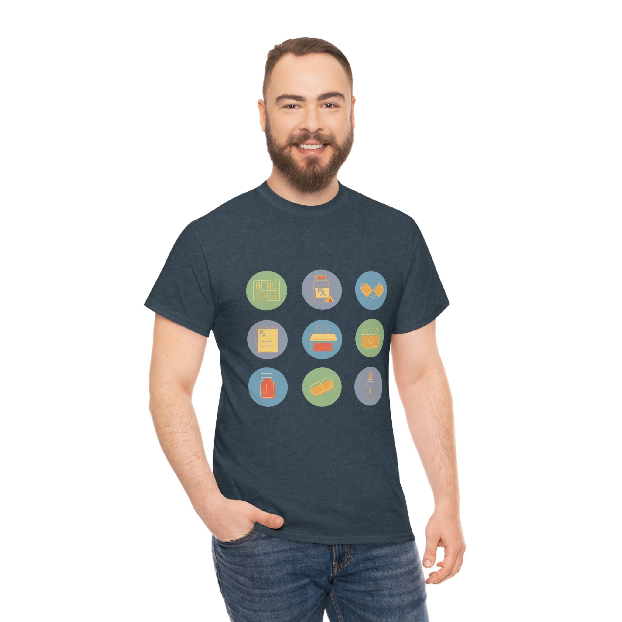 Pharmacy Icons T-Shirt