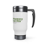 World Pharmacy Technician Day Travel Mug with Handle, 14oz
