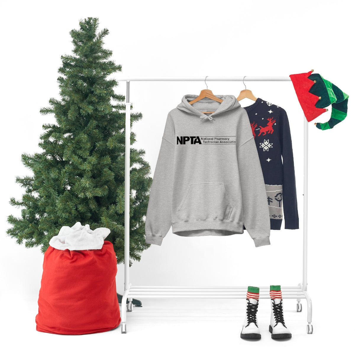 NPTA Wordmark Hooded Sweatshirt