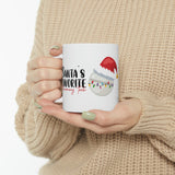 Santa's Favorite Pharmacy Tech- Ceramic Mug 11oz