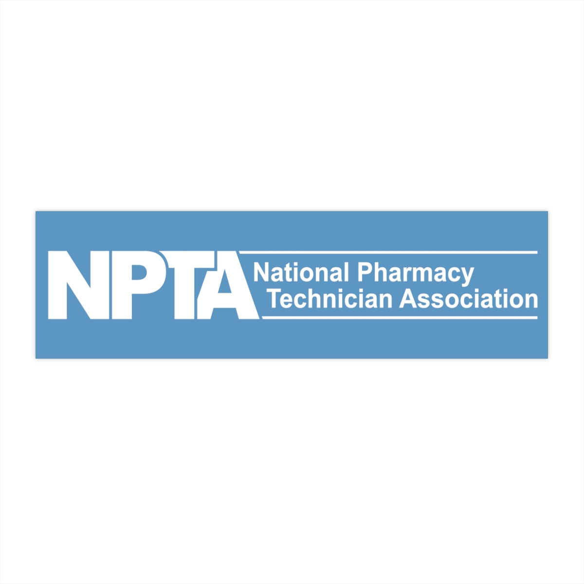 NPTA Bumper Sticker - v2