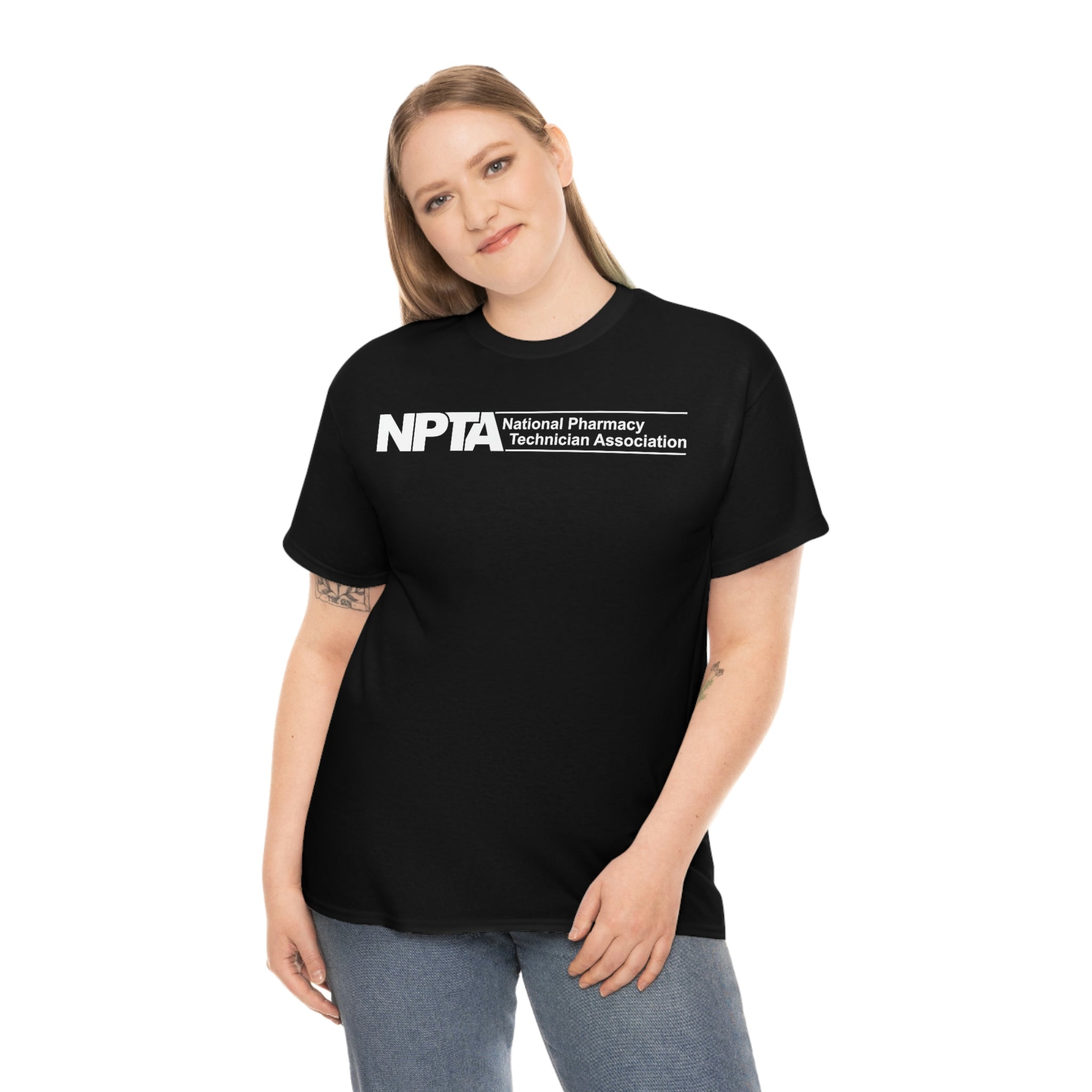 NPTA Wordmark - White lettering