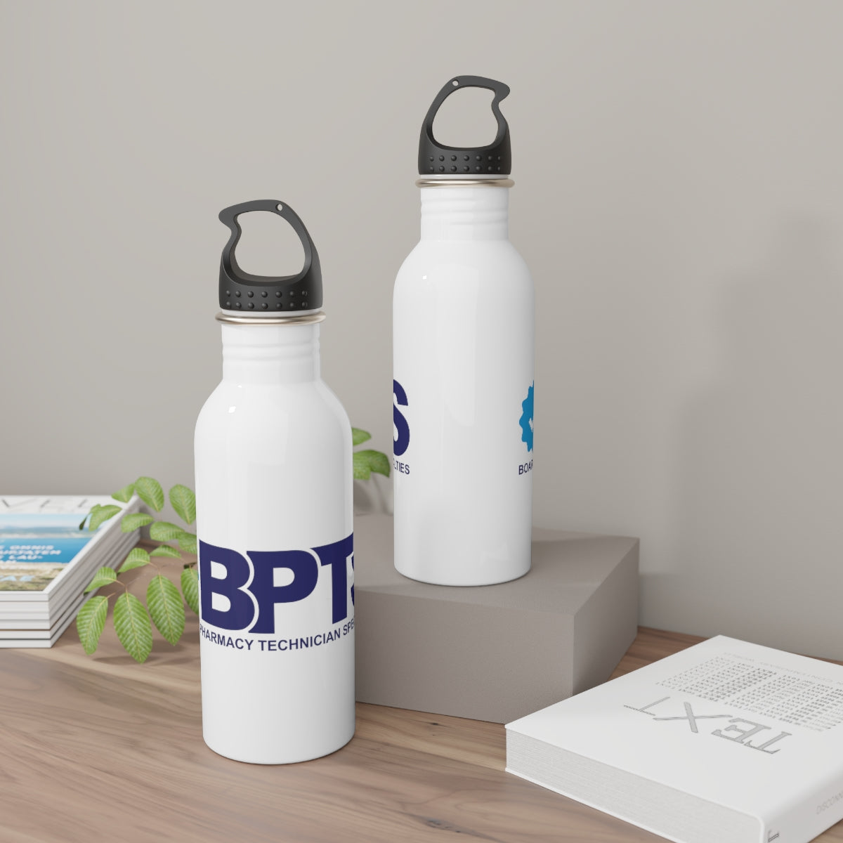 Board Of Pharmacy Technician Specialities - V2 Stainless Steel Water Bottle
