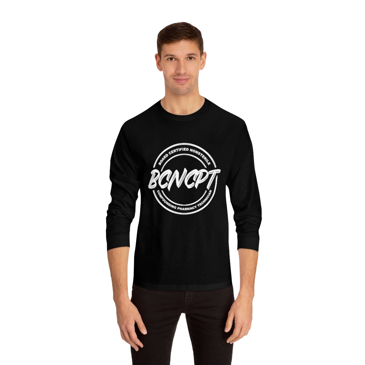 BCNCPT - Board Certified Nonsterile Compounding Pharmacy Technician Long Sleeve T-Shirt - v2