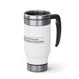 National Pharmacy Technician Association - V2 Travel Mug with Handle, 14oz