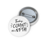 Techs Count on NPTA Pin Button
