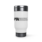 National Pharmacy Technician Association - V2 Travel Mug with Handle, 14oz