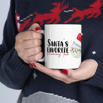 Santa's Favorite Pharmacy Tech- Ceramic Mug 11oz