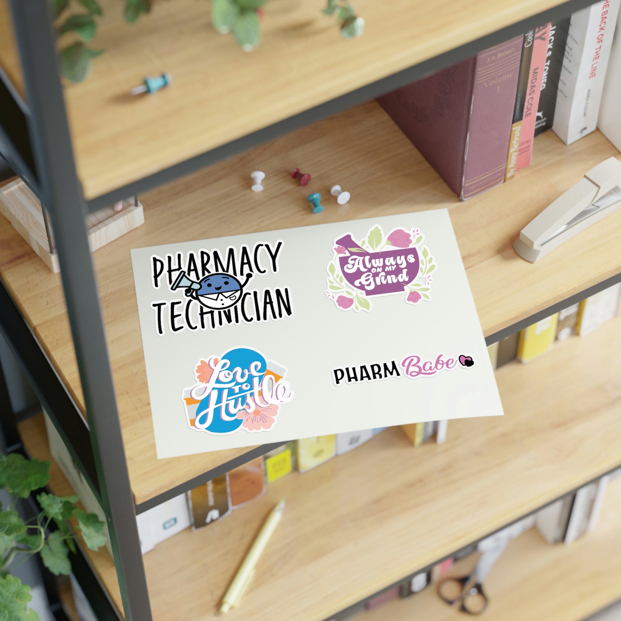 Pharmacy Technician Sticker Pack 1