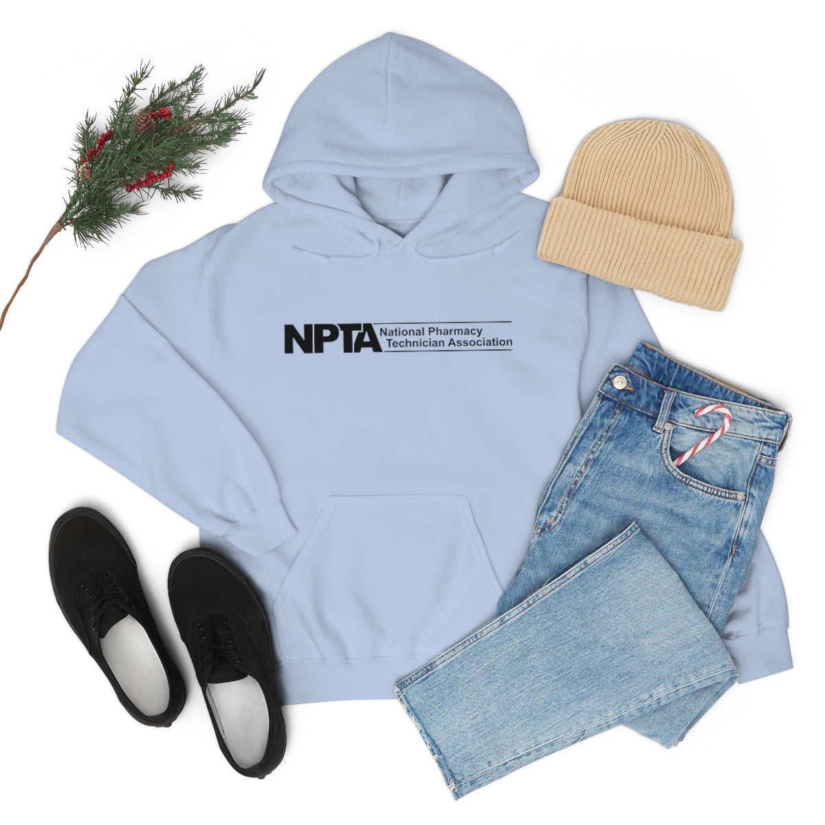 NPTA Wordmark Hooded Sweatshirt