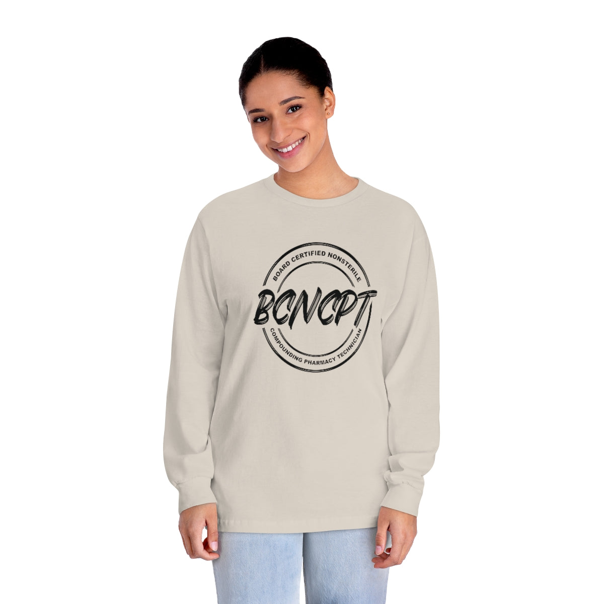 BCNCPT - Board Certified Nonsterile Compounding Pharmacy Technician Long Sleeve T-Shirt - v2