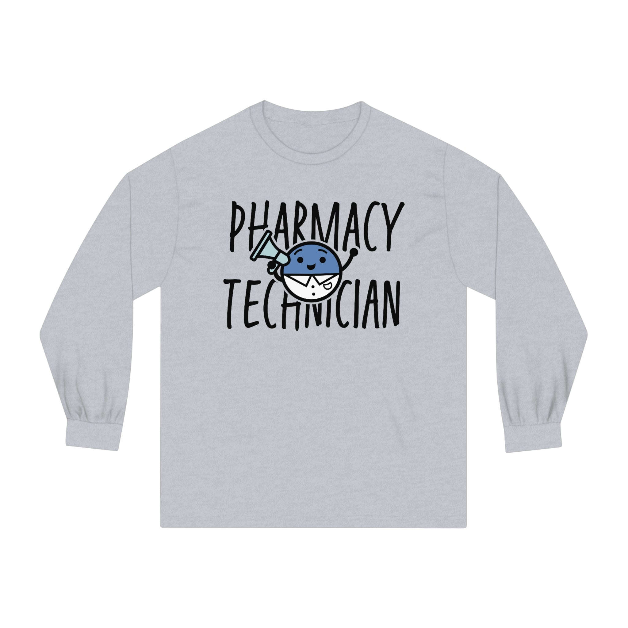 Pharmacy Technician Mascot Long Sleeve T-Shirt
