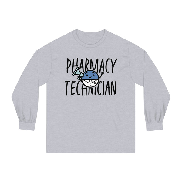 Pharmacy Technician Mascot Long Sleeve T-Shirt