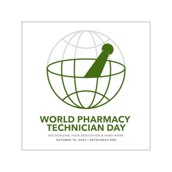 Rx Tech Day 2022 - Square Vinyl Stickers