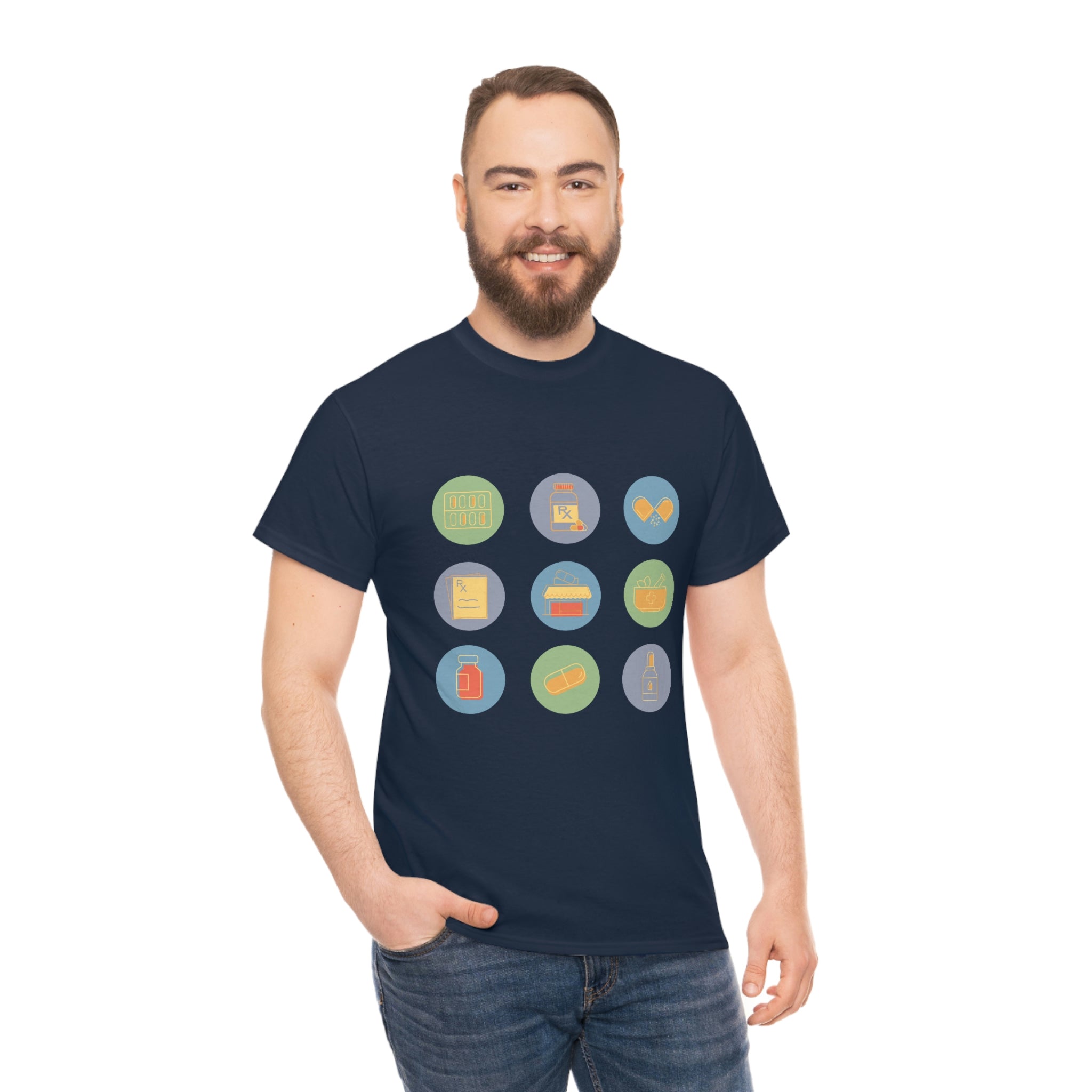 Pharmacy Icons T-Shirt