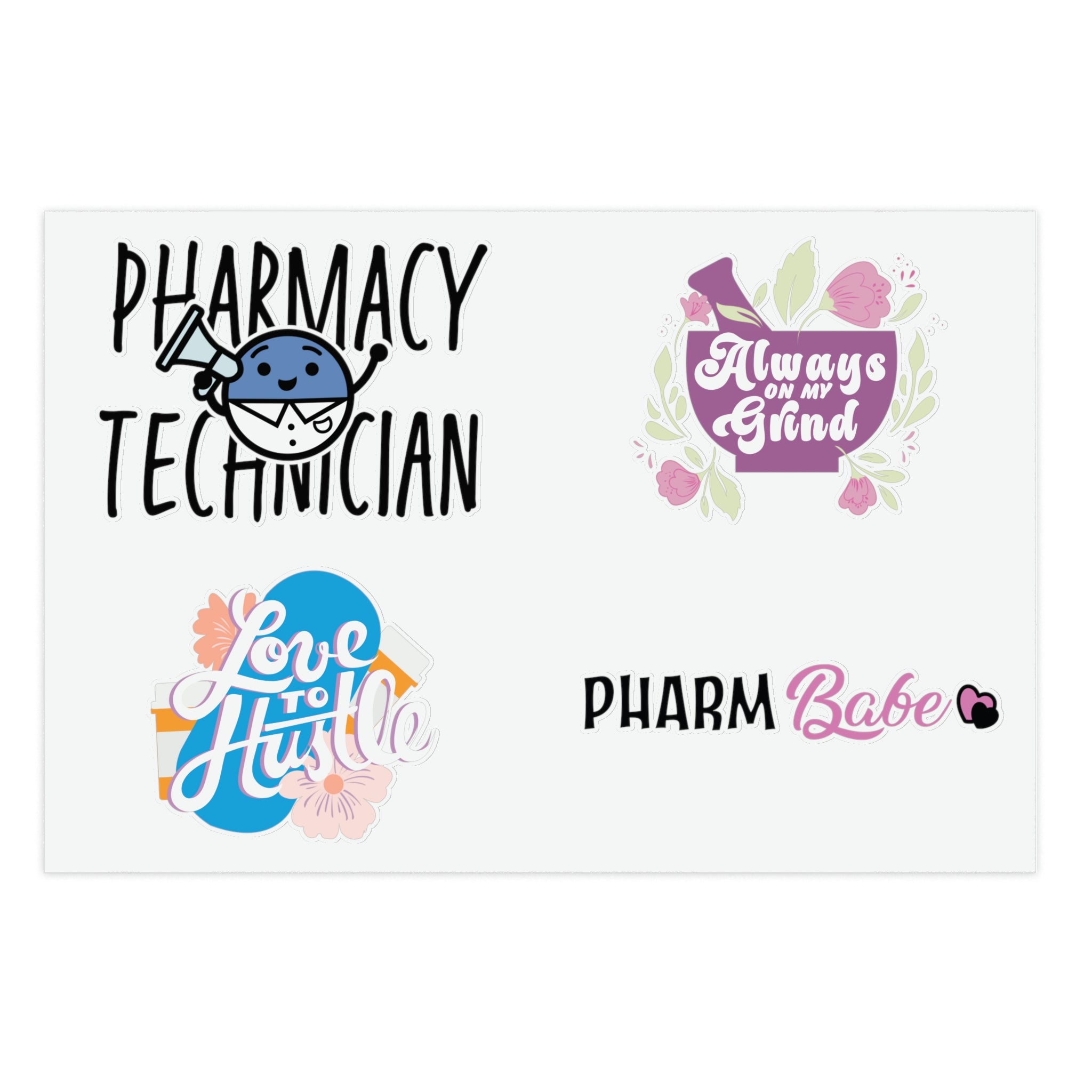 Pharmacy Technician Sticker Pack 1