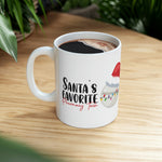 Santa's Favorite Pharmacy Tech- Ceramic Mug 11oz