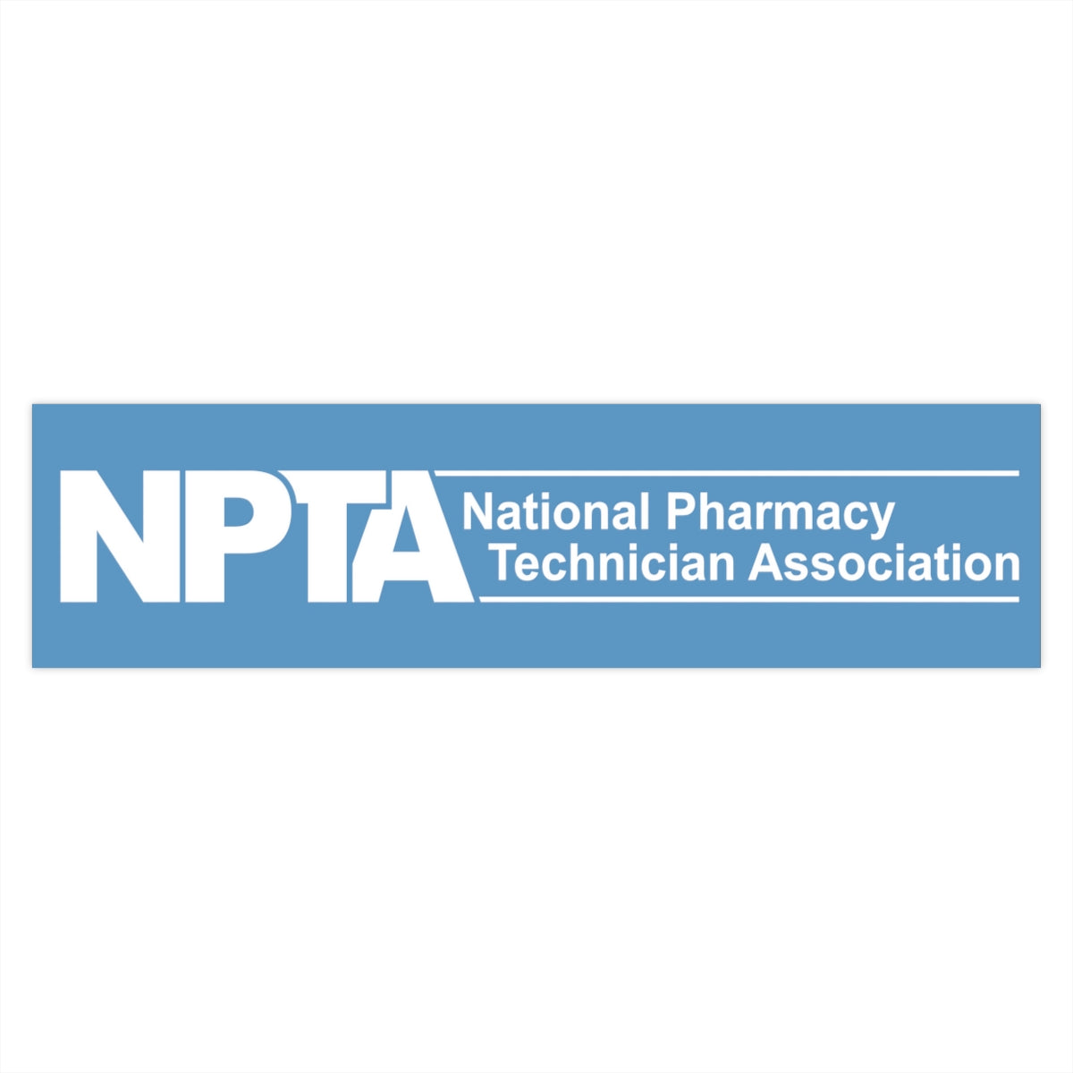 NPTA Bumper Sticker - v2