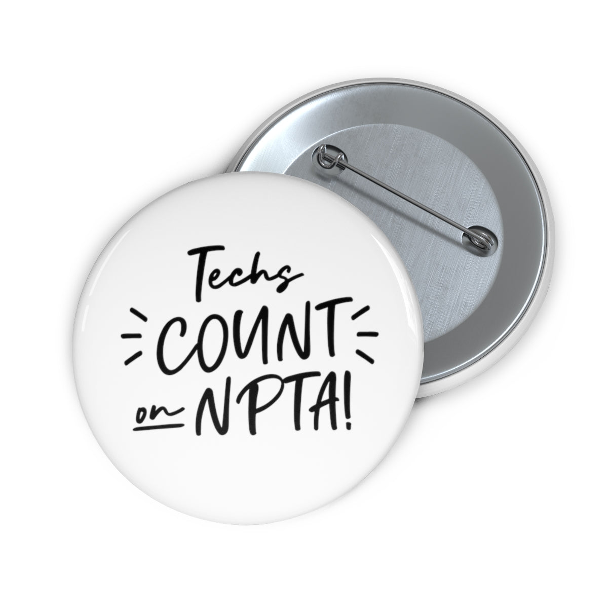 Techs Count on NPTA Pin Button