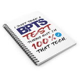 BPTS 100% That Tech Spiral Notebook - Ruled Line