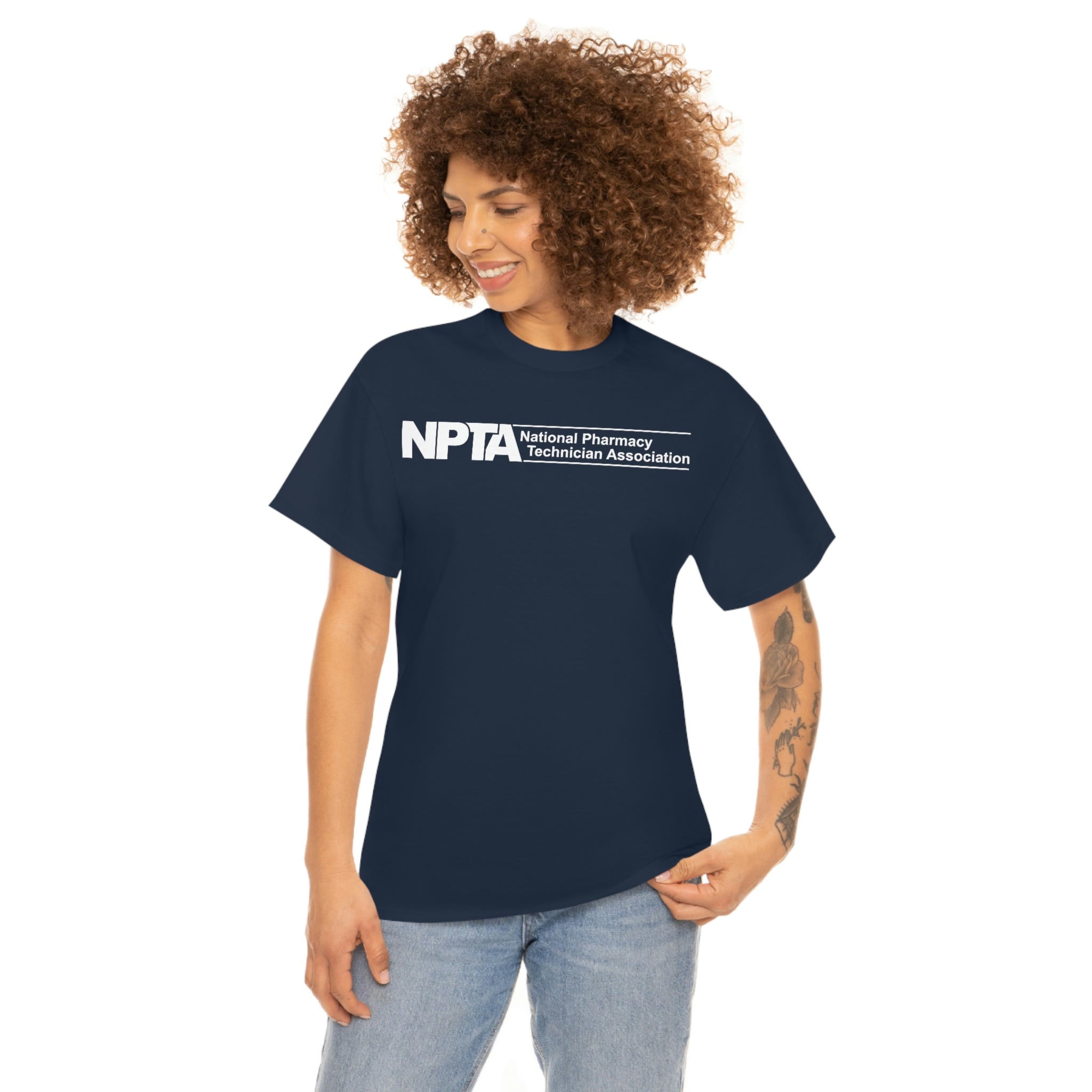 NPTA Wordmark - White lettering