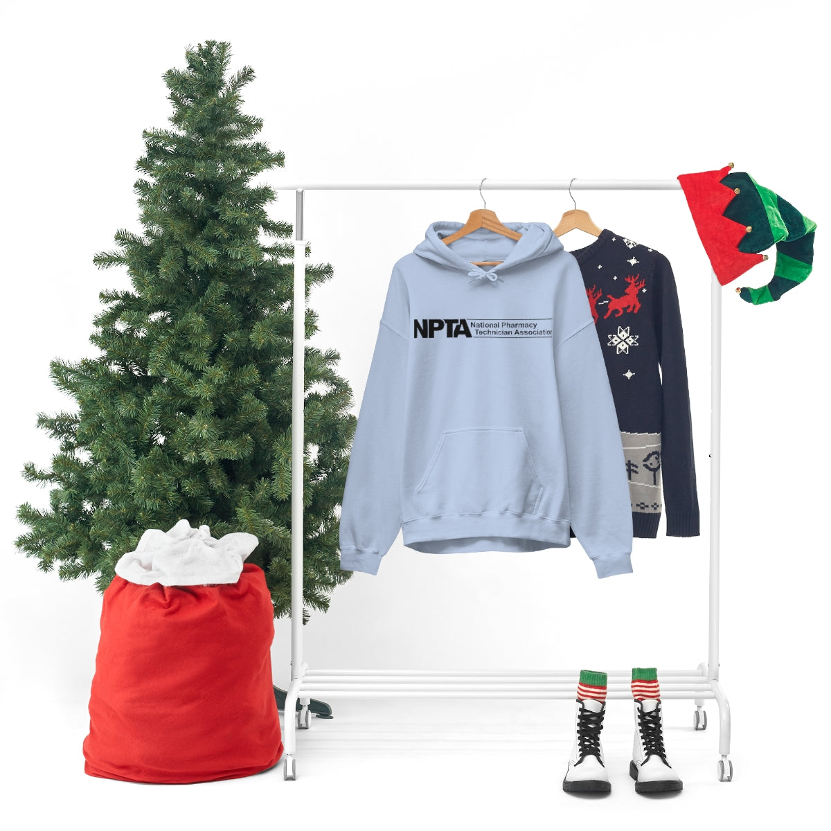 NPTA Wordmark Hooded Sweatshirt