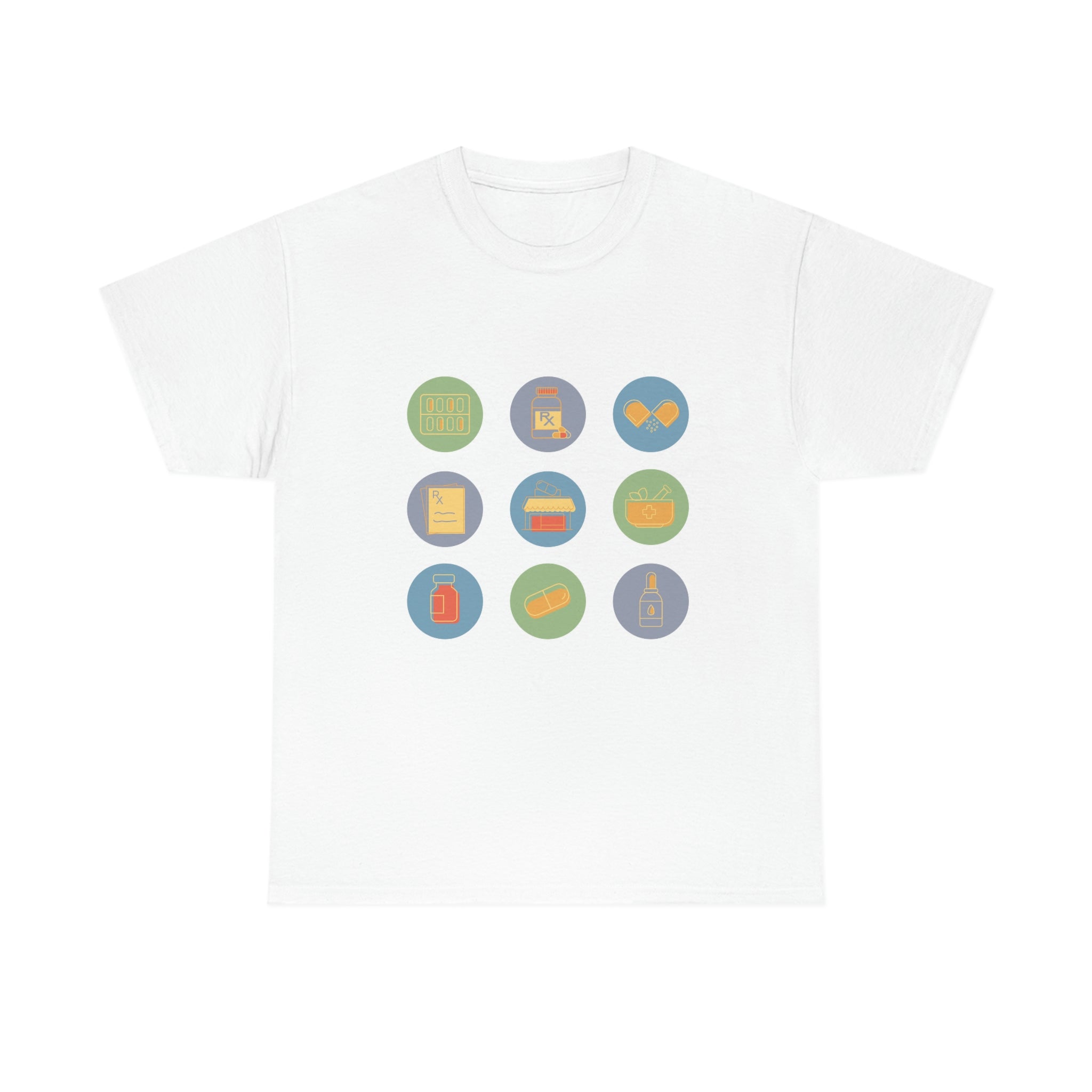 Pharmacy Icons T-Shirt