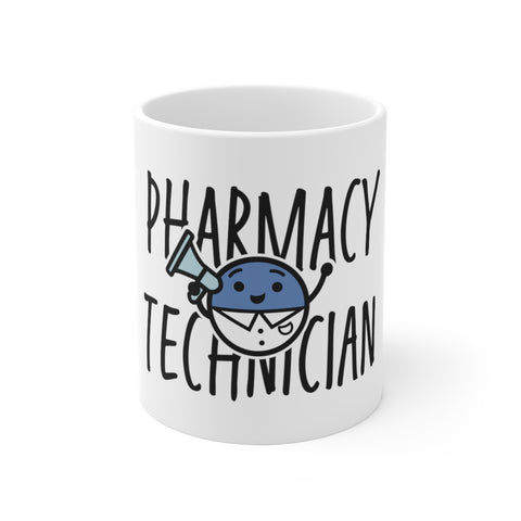 Pharmacy Technician Mascot - Ceramic Mug 11oz