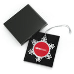 NPTA Pewter Snowflake Ornament