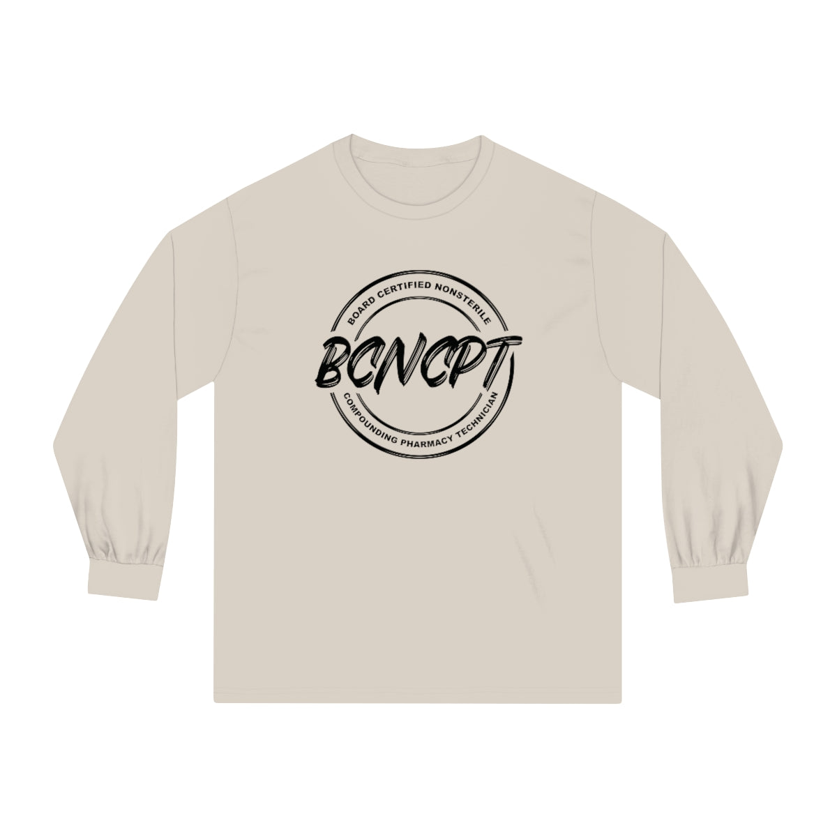 BCNCPT - Board Certified Nonsterile Compounding Pharmacy Technician Long Sleeve T-Shirt - v2