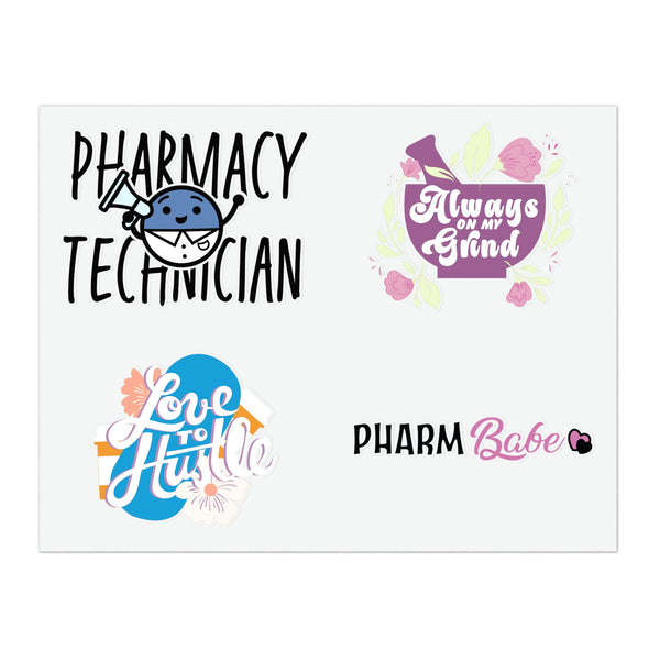 Pharmacy Technician Sticker Pack 1