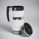 National Pharmacy Technician Association - V2 Travel Mug with Handle, 14oz