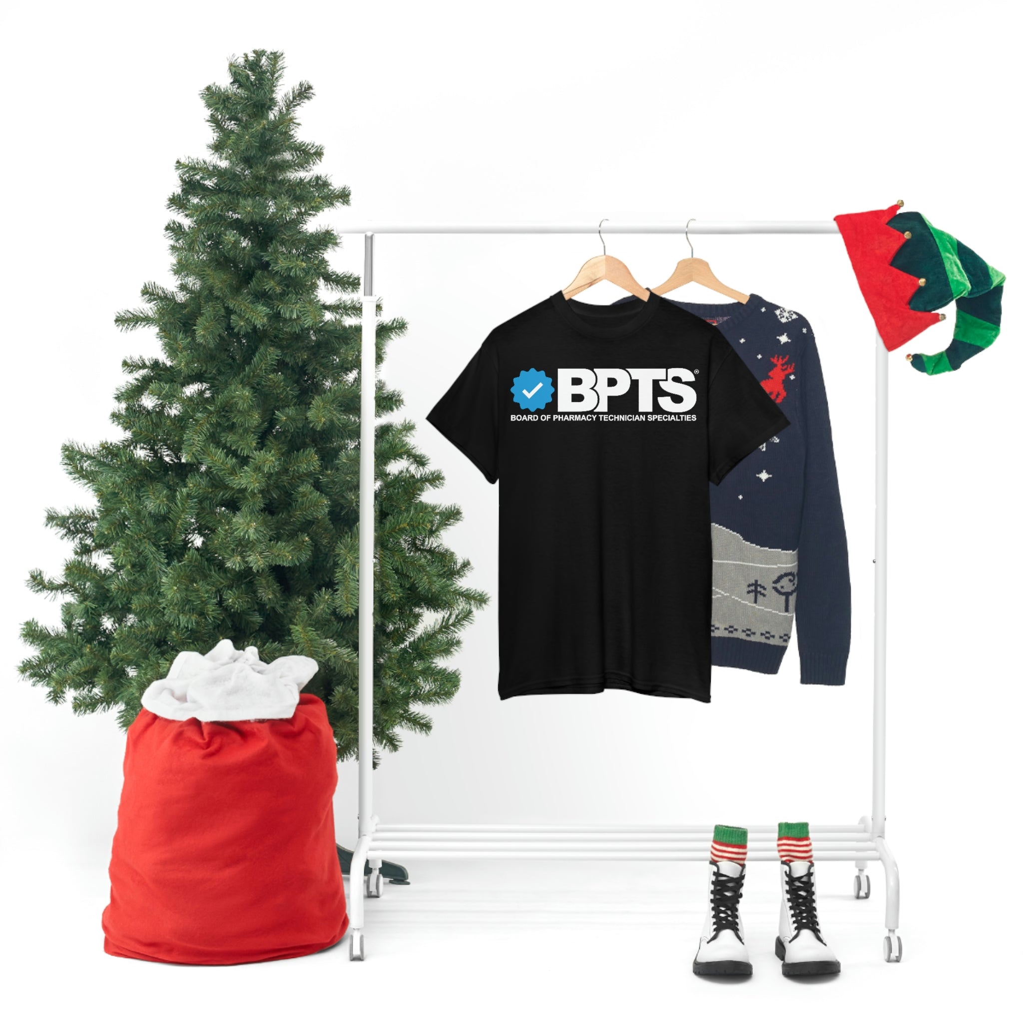 BPTS Wordmark - White Lettering