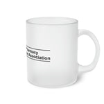 NPTA Frosted Glass Mug