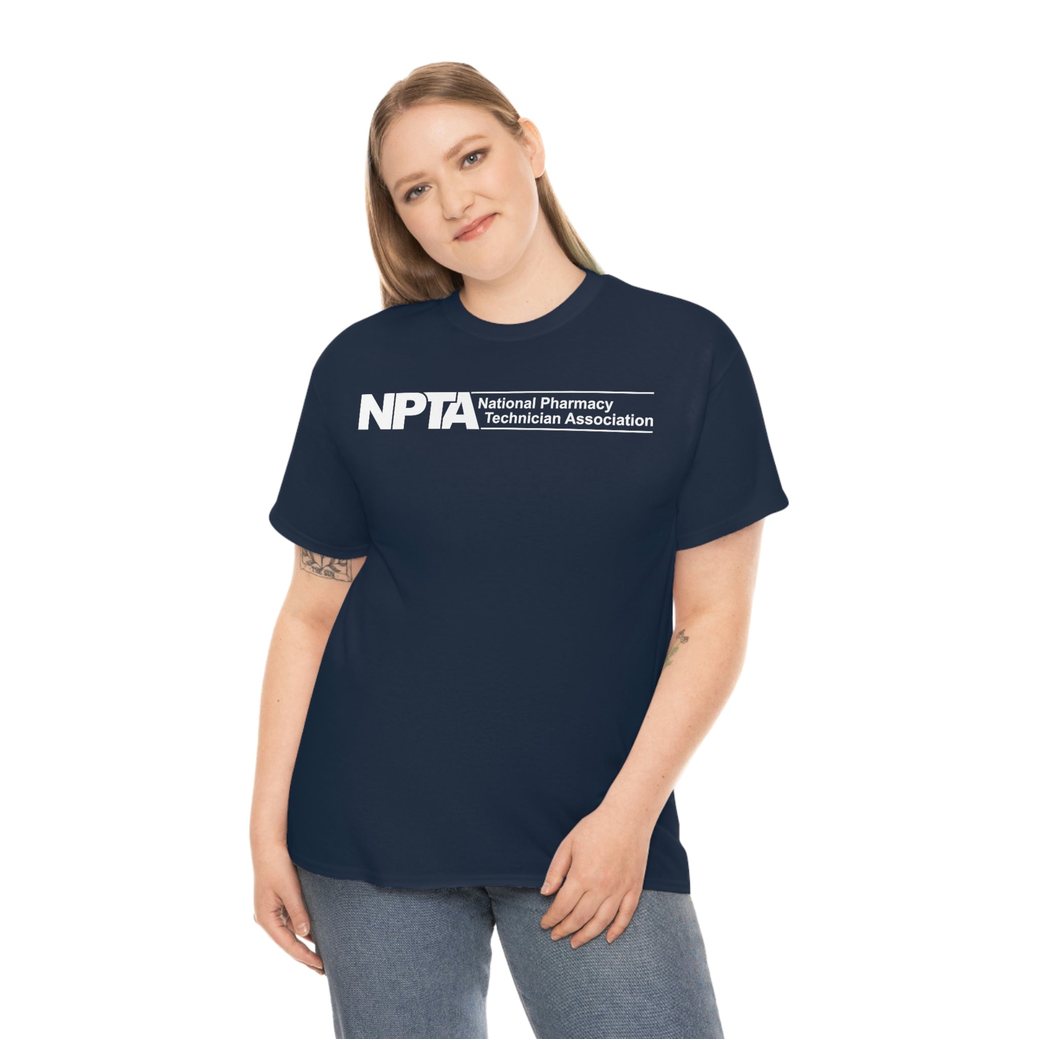 NPTA Wordmark - White lettering