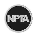 NPTA Embroidered Patch - Black